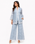 Powder Blue Lace Co-ord Set