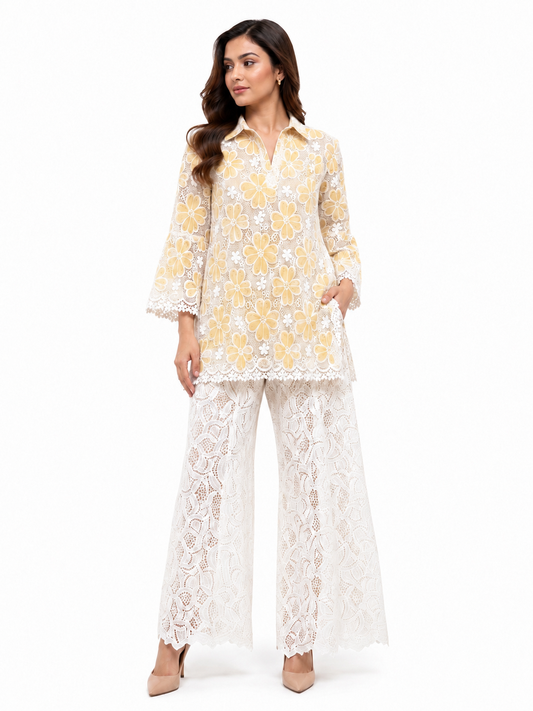 Butter Yellow Co-ord Set
