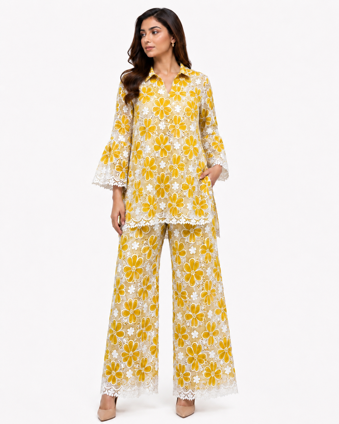 Sunflower chicken Co-ord set