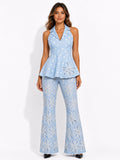 Sky Bloom Co-ord Set
